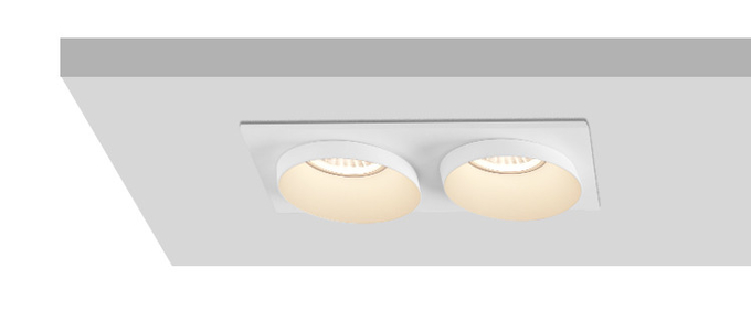 DIY Recessed Spotlight for Commercial Lighting | GU10 MR16 Two-End Frame
