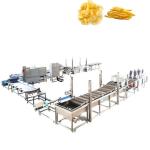 Electronic Frozen French Fries Production Line High Productivity Automatic