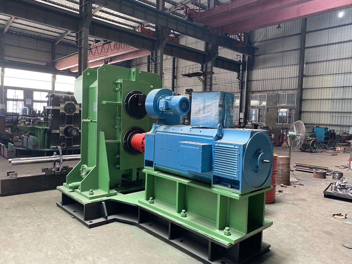ISO 9001 Flying Shear Cutting Machine High Productivity