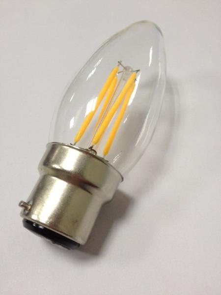 Buy cheap filament LED C35 led candle lamp B22 3.5watt 220V dimmable from wholesalers