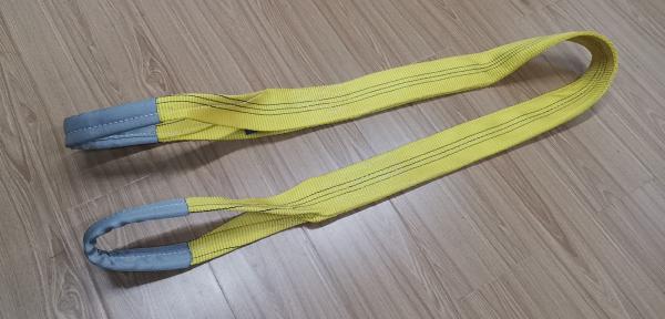 Buy cheap Wll 3t Yellow Synthetic Webbing Sling 2 ply Work Length 1m-100m EN1492-1 from wholesalers