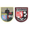Buy cheap Sew On Shield Security 25mm Police Embroidered Patch For police Uniform from wholesalers