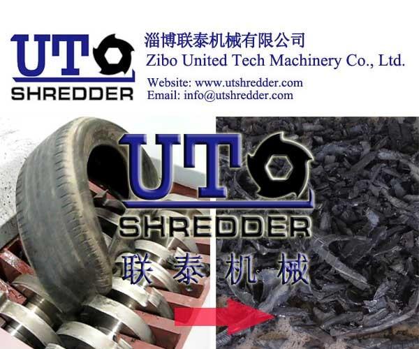 Buy cheap Car/truck tyre crushing machine, waste tire shredder, double shaft shredder/used tyre recycling machine from wholesalers