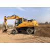 Buy cheap Weight 21800kg Used Wheel Excavator Hyundai 210 Construction Machine from wholesalers