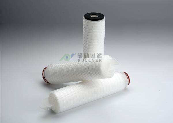 Buy cheap 100% Integrity Test PTFE Membrane Filter Cartridge 0.22um Absolute Rating from wholesalers