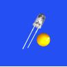 Buy cheap Flashing LED 5mm 0.5Hz 1/2 Duty Cycle Yellow Color 595nm 1500mcd Clear Lens Dip Blinking LED from wholesalers