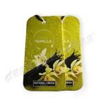 Promotion Customized Hanging Paper Air Freshener For Car And Hotel