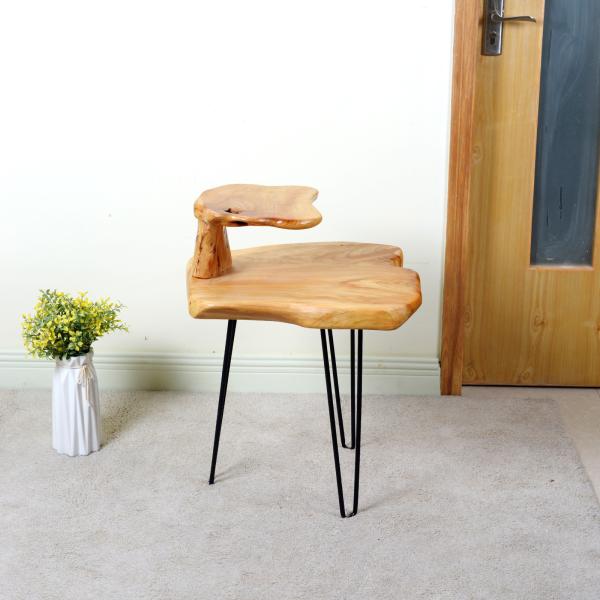 Buy cheap Bedroom 70cm Height Double Layer Rustic Pine Coffee Table from wholesalers