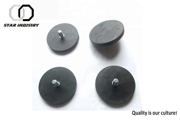 Buy cheap Round Rubberized LED Light Magnets Easy Processing For Taxi Dome from wholesalers
