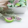 Buy cheap Red Watermelon Shaped Silicone Beads Soft For Baby Teething from wholesalers