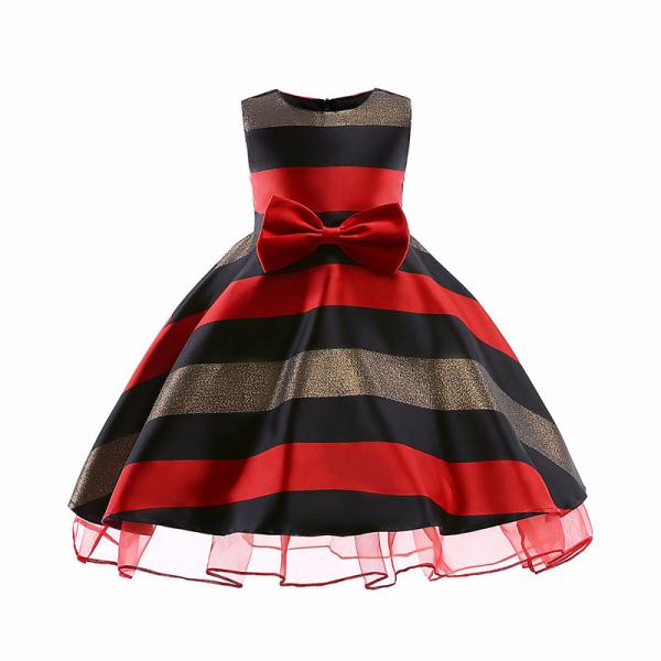 Buy cheap New Sukienki Dla Dziewczynek Vestidos De Novia Elsa Costume Lol Dress Horizontal Stripes Flower Girl Dress Sukienka Dzie from wholesalers