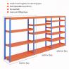 Buy cheap Industrial Warehouse Storage 7 Tier Boltless Metallic Shelf Weight Capacity 50-350kg from wholesalers