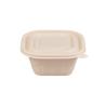 Buy cheap 1200ML 145*145*45mm Biodegradable Takeaway Boxes 6 Compartment Disposable Food Tray from wholesalers