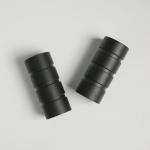 Living Room Aluminum Alloy Paint Curtain Rod Finials