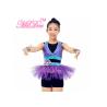 Buy cheap Sporty Hip Hop Dance Clothes Sequin Vest Glitter Tutu Dress With Biketard Under from wholesalers
