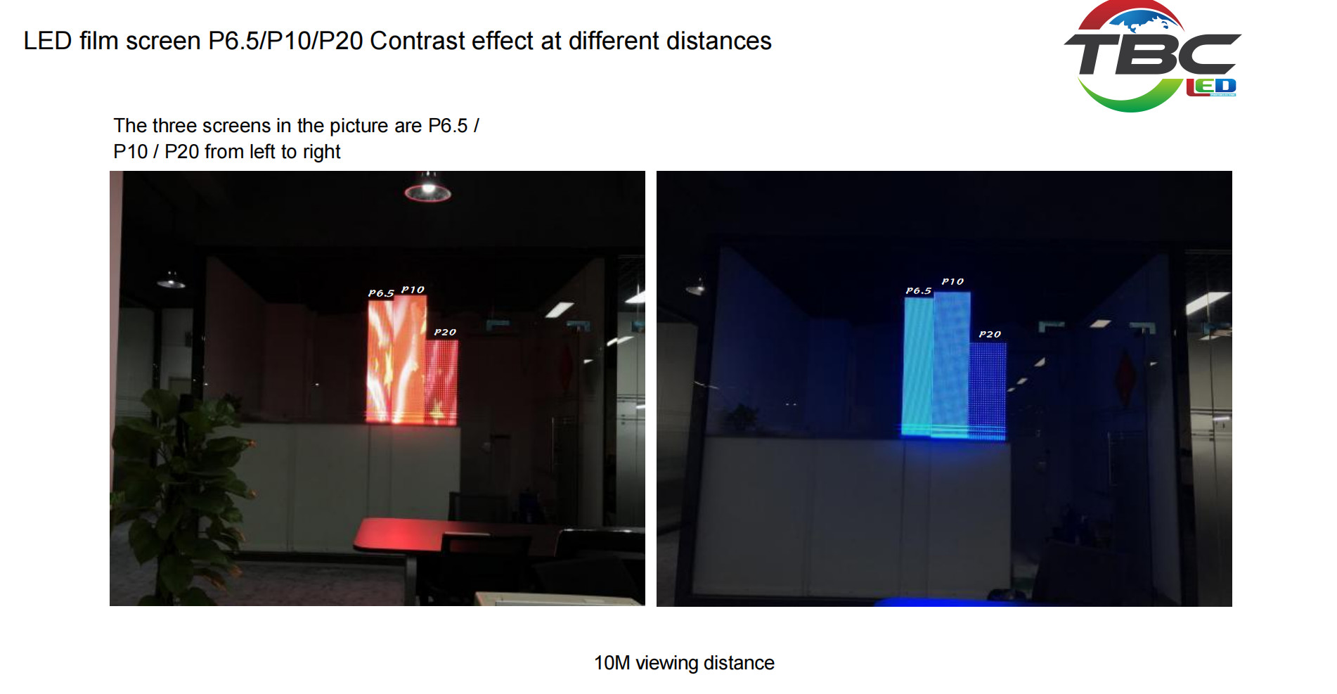 P20 SMD 2121 Transparent Led Display Screen IP65 Protection