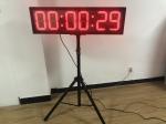 Six Digits City Marathon Race Electronic Clock Wireless With Battery