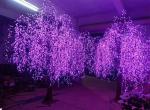 3.5 m Outdoor large willow lights resin decorated park luminous LED square