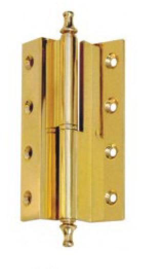 Buy cheap Adjustable Wooden Metal Self Closing Door Hinges / Yellow Aluminium Door Hinges from wholesalers