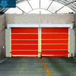 Stainless Steel 5.5KW Sew Motor PVC Roller Shutter Doors