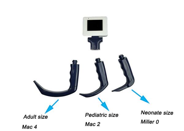 Buy cheap Mac Blade Intubation Portable Video Laryngoscope Disposable Blade With Fiber Optic from wholesalers