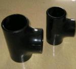 Sch 40 Butt Weld Carbon Steel Pipe Tee ASME B16.28 Black Painting