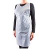 Buy cheap Eco Friendly White Plastic Aprons Disposable For Painting / Cooking from wholesalers