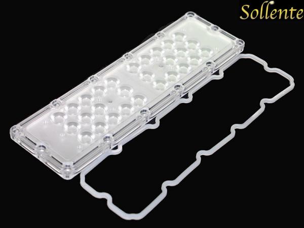 Buy cheap 28 Pieces SMD 5050 Led Lens Array , 60 Degree LED Street Light Components from wholesalers