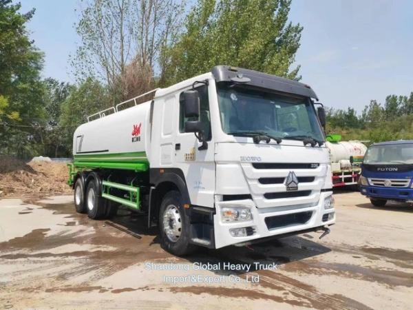Buy cheap 20000L 30000 Liters New Used Sinotruk HOWO 6*4 Sprinkler Water Tank Tanker Truck from wholesalers