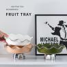 Buy cheap Salad Bowl European Luxury Home Decor Serving Dessert Bowls Snacks Sliver Stand Decorative Porcelain Fruit Bowl from wholesalers