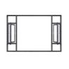 Buy cheap Modern High Technology Affordable Waterproof Triple Glazed Casement House Windows from wholesalers