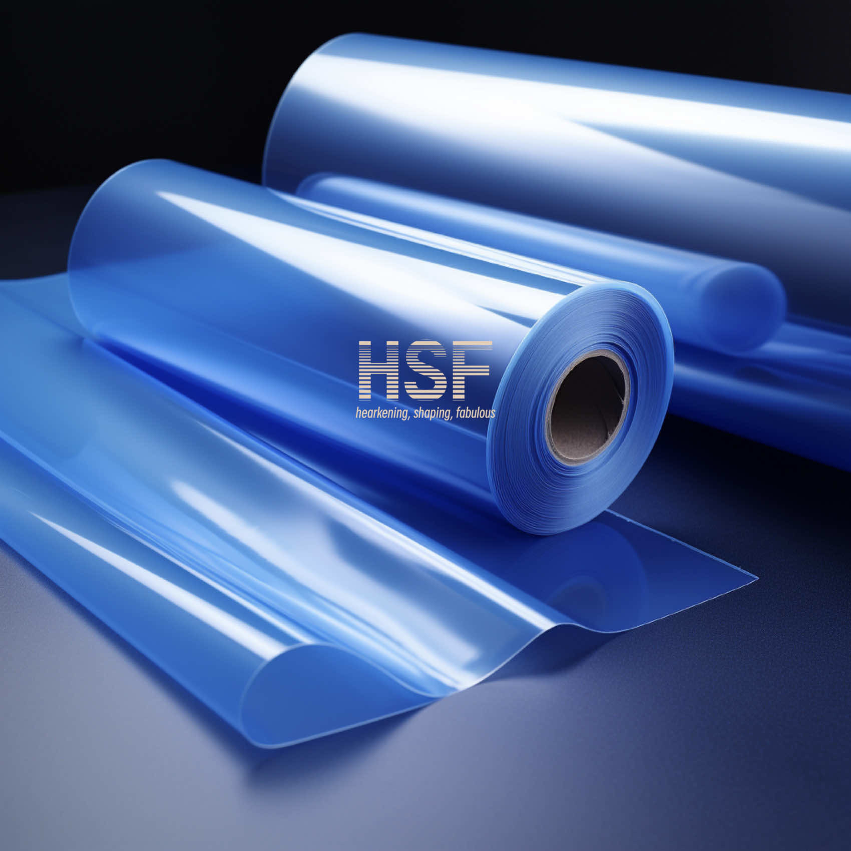 36 Micron Blue Silicone Coated Release Film Used In Aerospace Applications