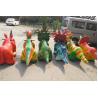 Buy cheap Coin Operated Dinosaur Battery Car Walking Simulation Ride For Amusement Park from wholesalers