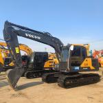 Original Import Used Excavator 14Ton Volvo Ec140 Machine Adopts Hydraulic Digger
