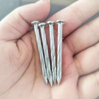 Buy cheap Spiral Twisted Electro Galvanised Nails Galvanized Concrete Steel Nails product