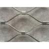 Buy cheap 8m Antiwear Diamond Woven Wire Mesh OEM With Ribbon Buckle from wholesalers