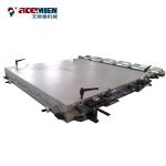 PVC ASA Corrugated Sheet Roll Forming Machine Twin Wall Hollow Roofing Tile