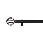 Wall Mounted Pipe Curtain Rods With Single Bracket Home Decor