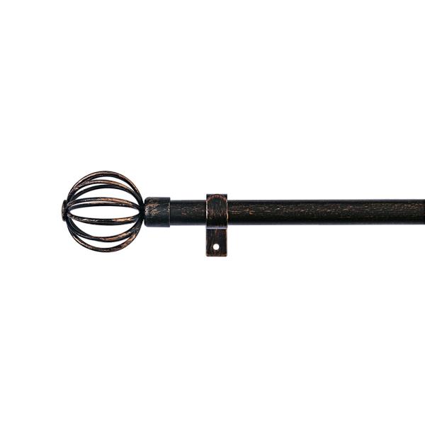 Buy cheap Wall Mounted Pipe Curtain Rods With Single Bracket Home Decor from wholesalers