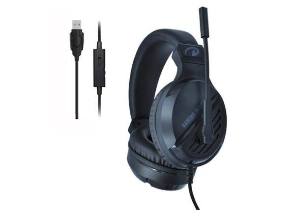Buy cheap Soft Headband USB Gaming Headphone , Wired Xbox Headset 40mm Neodymium from wholesalers