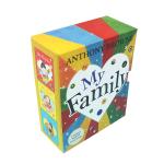 6x6inch 3pcs children's Kids Board Books 700Gsm Gloss C1S Art Paper Cover