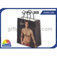 Buy cheap Printing Custom Paper Shopping Bags With Paper Twisted Handle Customized product