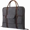 Buy cheap Heavy Duty Canvas Garment Weekender Bag With Genuine Leather Trim from wholesalers