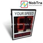 Customer OEM Radar Traffic Speed Sign With Red&Amber LED