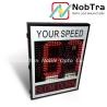 Buy cheap Customer OEM Radar Traffic Speed Sign With Red&Amber LED from wholesalers