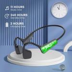 Open Ear Headset Waterproof Bluetooth Wireless Sports Earphones Bone Conduction