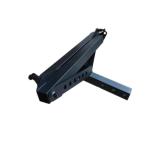 Carbon Steel Folding Towing Stand Rear Mount Review Car Black Color on Vehicle