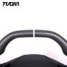 Buy cheap Matte Tesla Model S/X Carbon Fiber Leather Steering Wheel Flat Top Flat Bottom from wholesalers