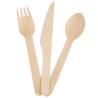 Buy cheap 140cm FSC Disposable Wooden Cutlery Set Fork Spoon Knife Bamboo from wholesalers