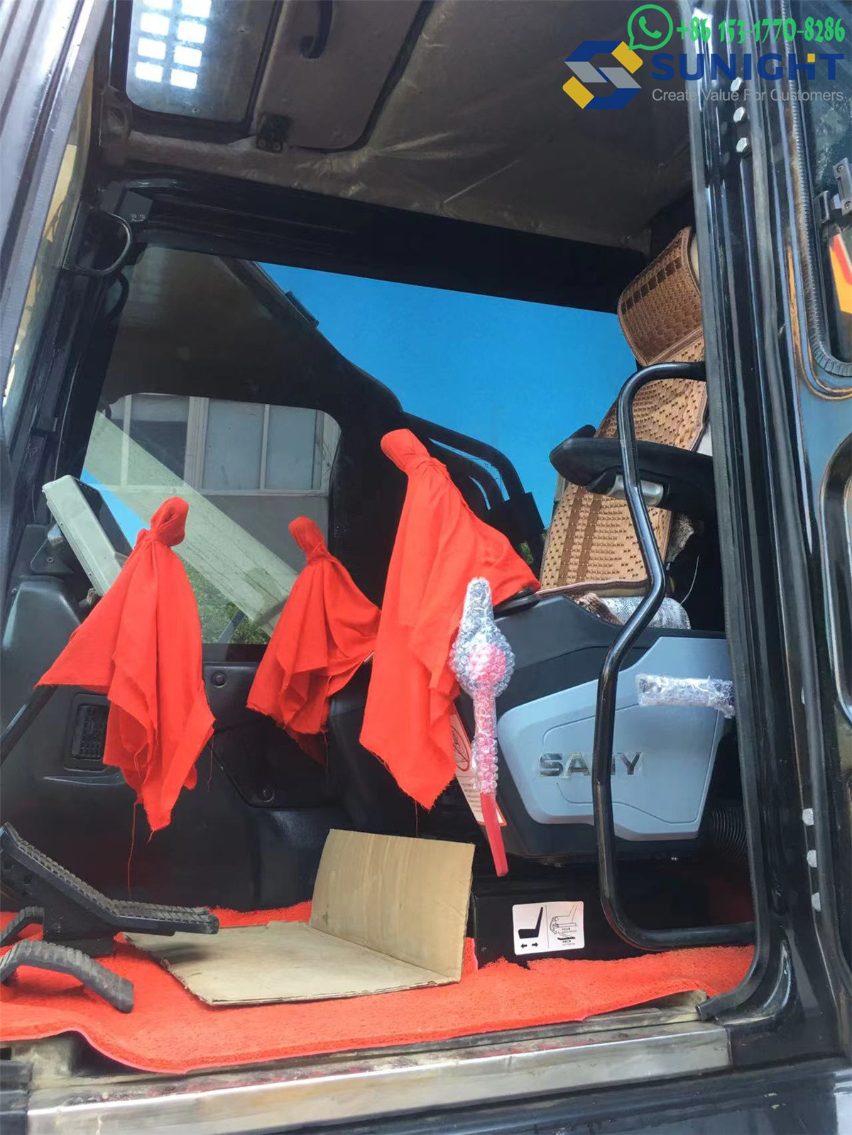 Second Hand Sany SY365H Excavator With Good Performance In Shanghai Yard